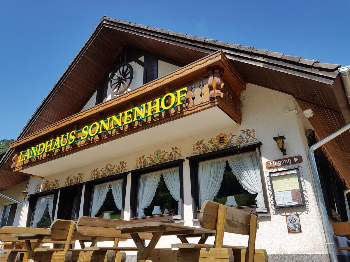 Hotel Landhaus Sonnenhof Тодтнау Екстер'єр фото